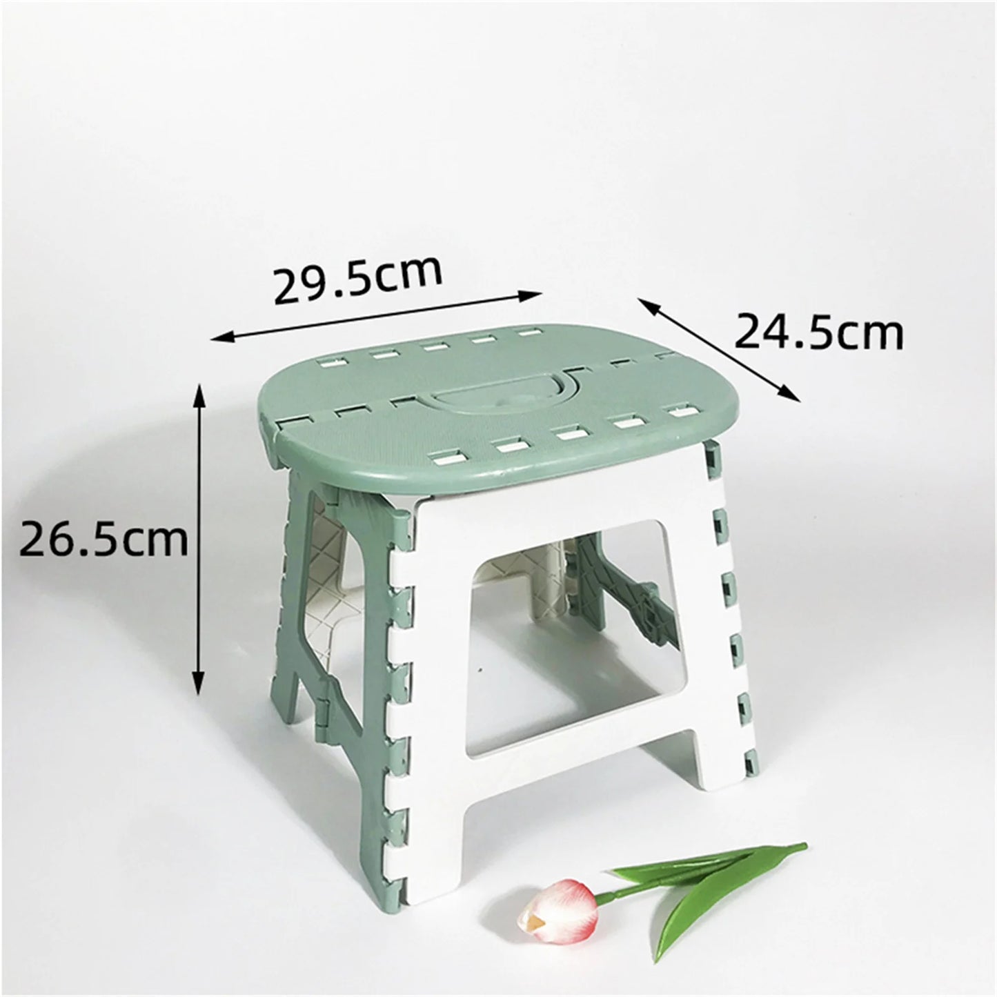 Foldable Stool Portable Outdoor Fishing Stool Creative Stall Plastic Small Bench Hand Showing Camp Folding Bench