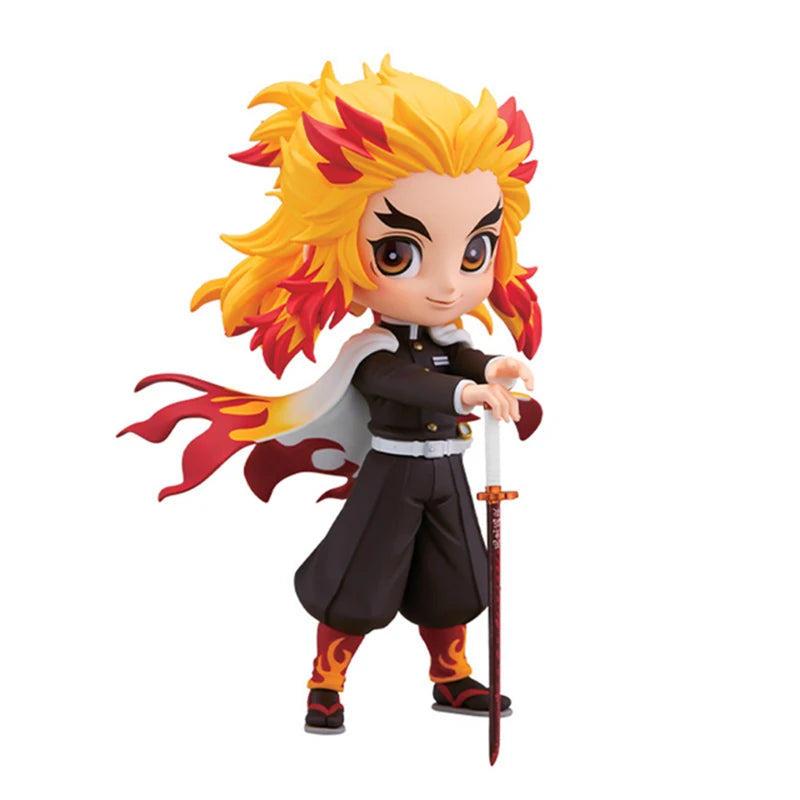 Anime Demon Slayer Action Figurine Kimetsu No Yaiba Figure Kamado Tanjirou Nezuko Agatsuma Zenitsu PVC Model Doll Toys