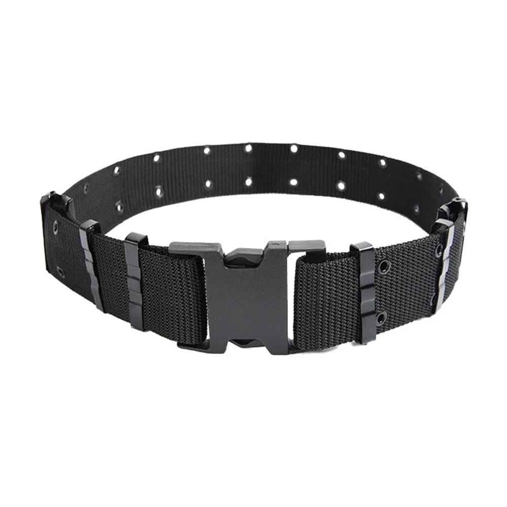 Tactical Quick Release Belt Outdoor Sport Men's Oxford Cloth Belt Hunting Multi Function Combat Belt