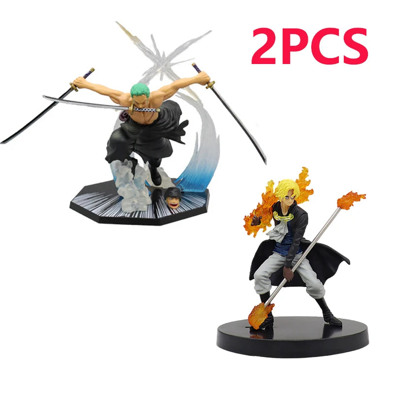 New One Piece Luffy Figure Roronoa Zoro Three-Blade Sa-Maximum Manga Anime Statue PVC Action Collection Model Toys For Children