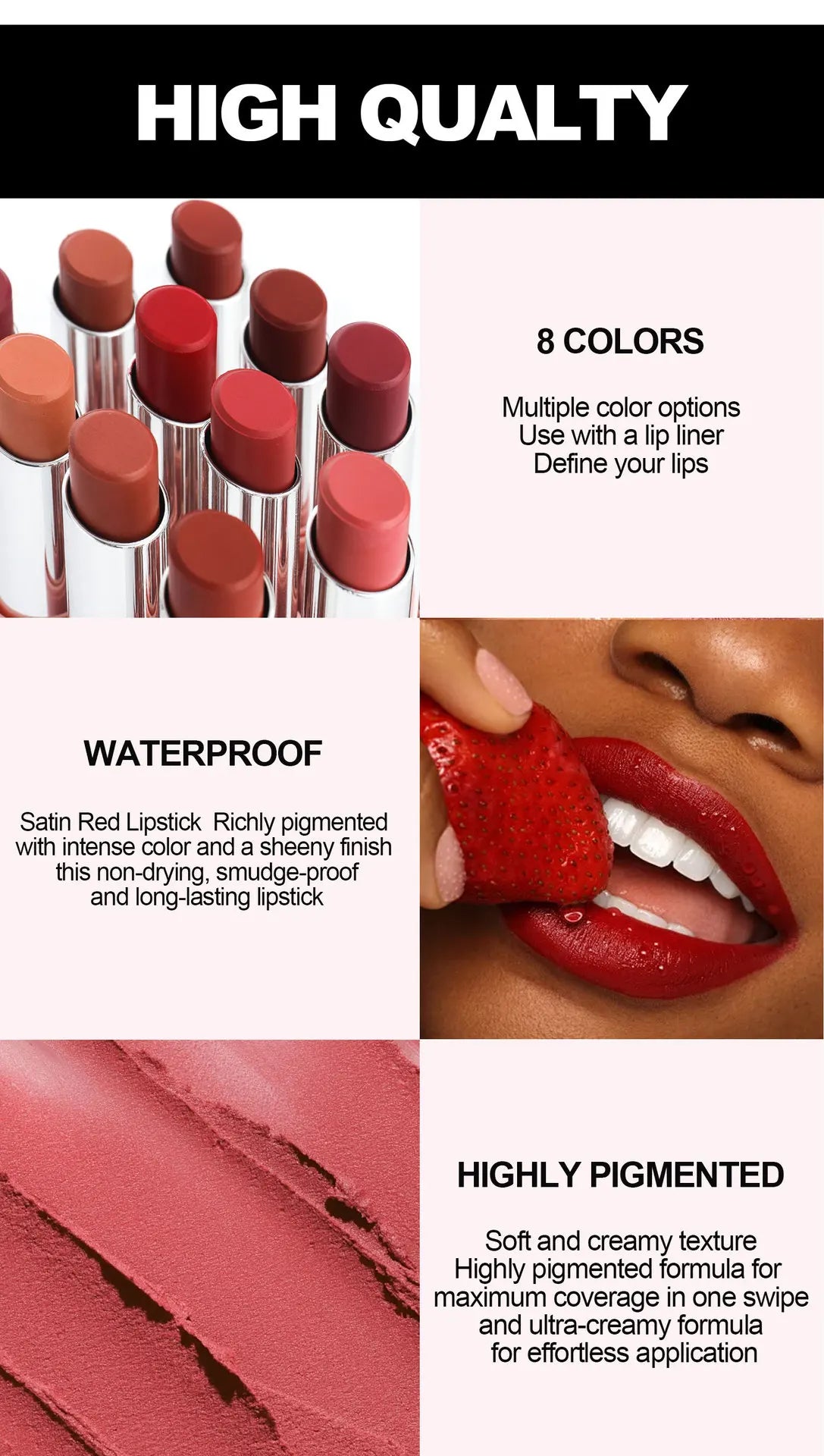 Velvet Matte Lip Liner Lipstick Pen Set Red Contour Tint Lipstick Sexy Red Contour Tint Lipstick Non-stick Cup Lipliner Pen Make
