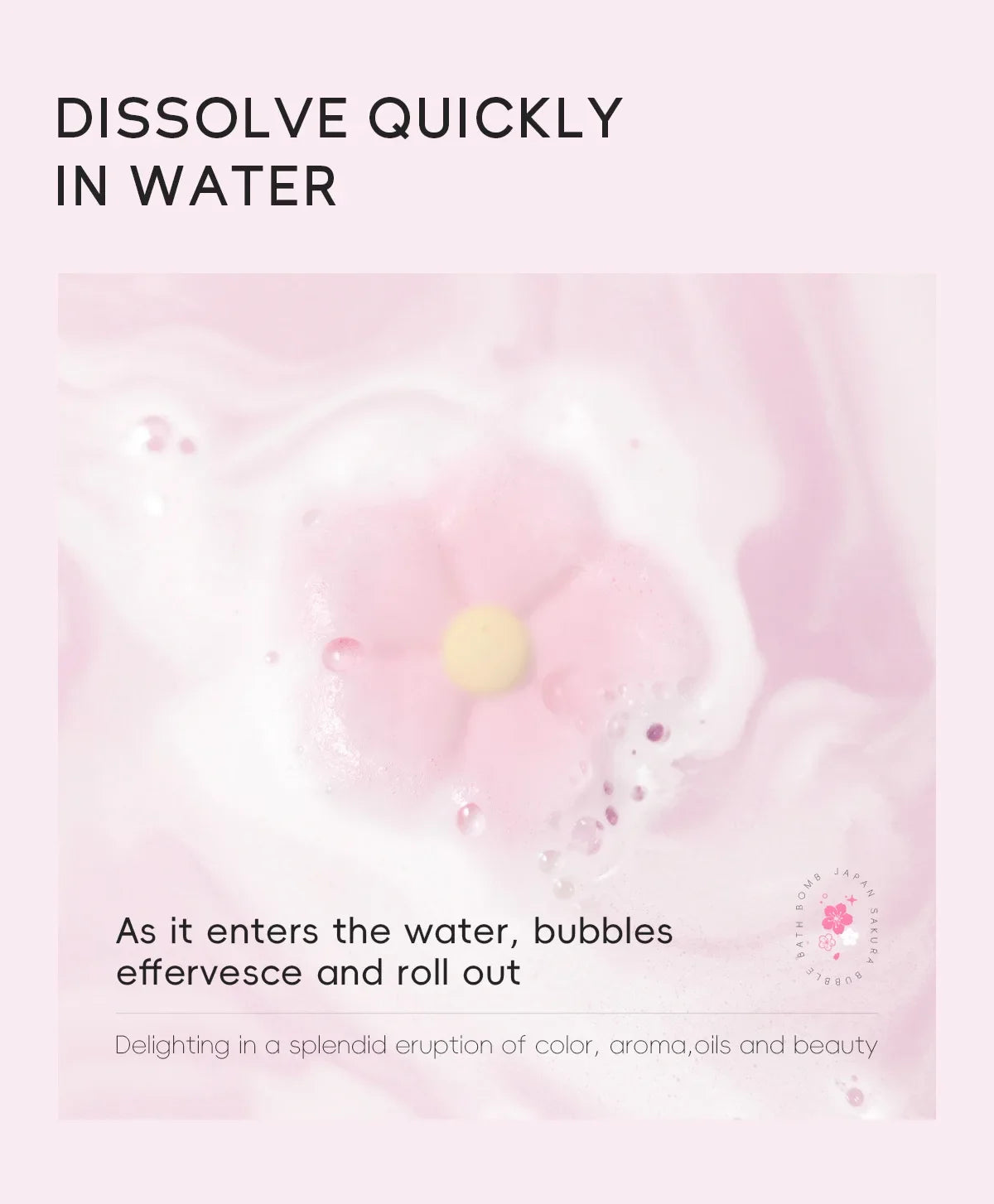 LAIKOU Bubble Small Bath Bombs Body Stress Relief Exfoliating Moisturizing Fragrances Aromatherapy SPA Salt Ball Skin Care 80g