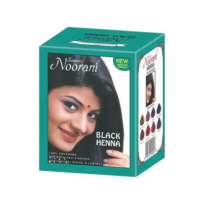 Noorani Black Hair Henna 10 X 10gm