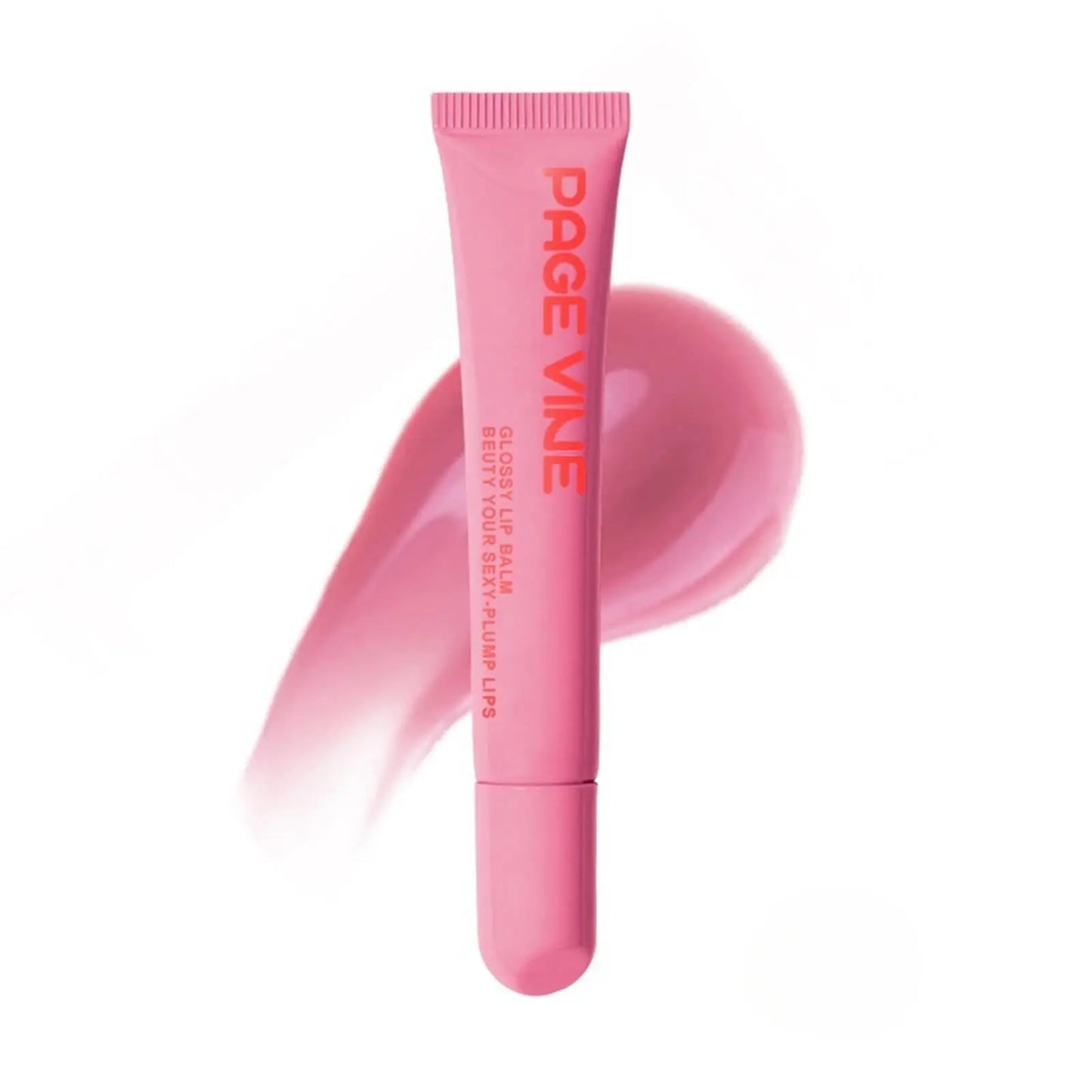 2-pack lip gloss moisturizing and long-lasting color development, smooth and glossy makeup set