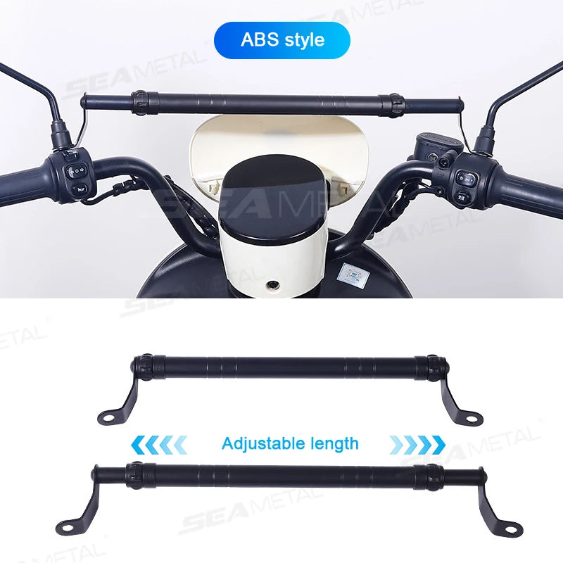 BLALION Motorcycle Handlebar Cross Bar Reinforced Thick Handlebar Pull Rod Front Balance Bar Reinforced Moto Modifiable Parts