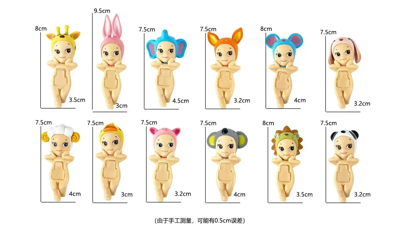 Blind Box Harvest Series Fruit And Vegetable Anime Figures Ornaments Dolls Children Gifts