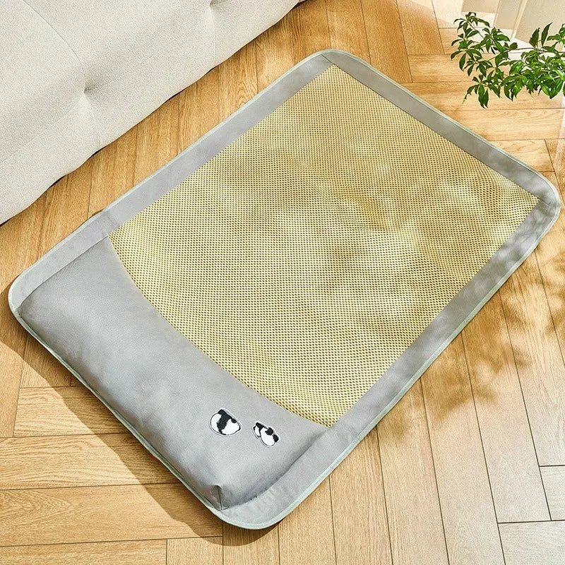 Summer Cooling Pet Bed Cats House Accessories Puppy Products Dog Mat Things Houses and Habitats Beds Accessory All Supplies