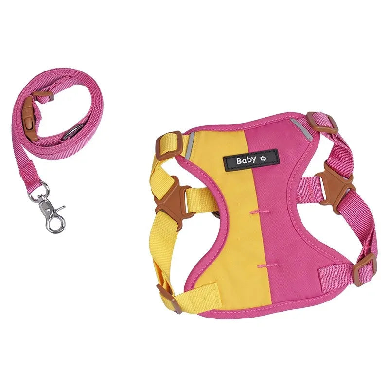 Chest Strap Dog Accessories Collar for Dogs Collars Pet Pets Supplies Cats Big Harness Puppy Small Products Tactical Vest