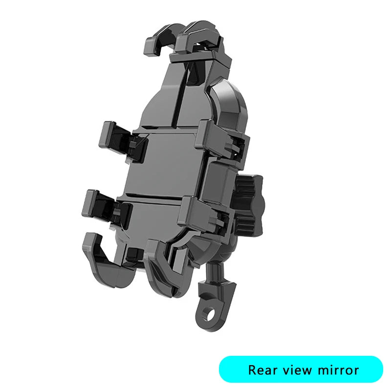BLALION Motorcycle Riding Shock Absorption Mobile Phone Bracket Eight Claw Fixed Bracket for 4.7-7.1 inch Smartphone Shockproof