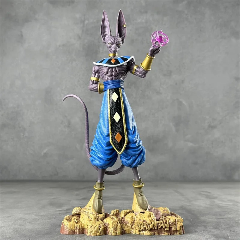In Stock 30cm Anime Dragon Ball Z Beerus Figure Super God of Destruction Figures Collection Model Toy For Children Gifts
