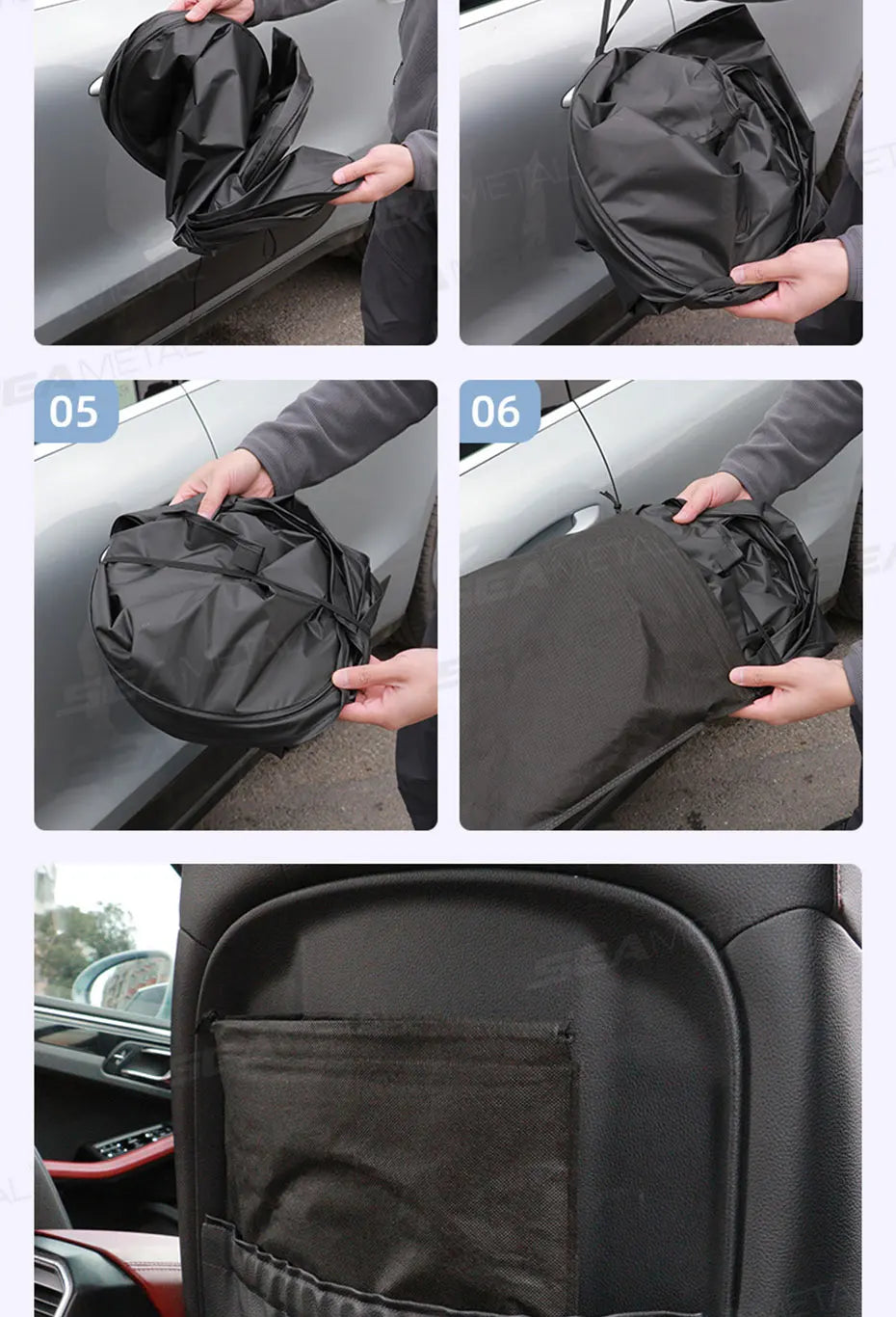 BLALION Folding Car Front Windshield Sun Shade Cover Visor Protector Interior Anti UV Sun Windscreen Parasol Auto Accessories