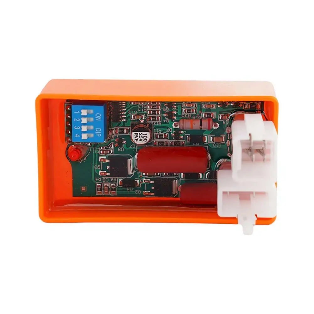 Motorcycle Lgnition 6 Pin 5 Pin AC CDI Box 4 Pin DC CDi with DIP Switch Speed limit4000-12000 for BIZ100 SUPER100 XY50-Q WEB100