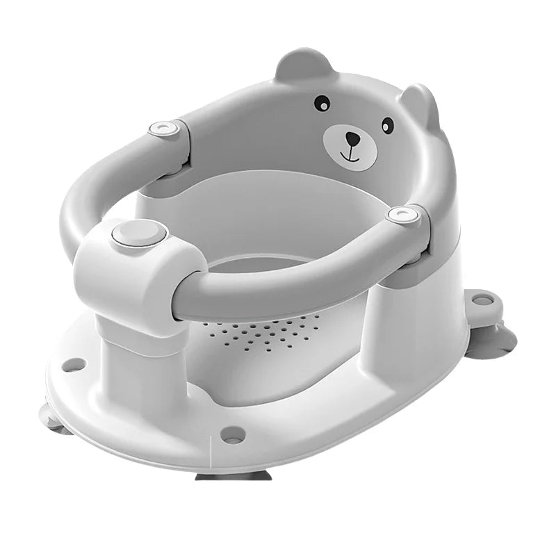 Baby bath seat baby bath handy gadget lying support newborn baby bath basin seat non-slip bath stool bath stool