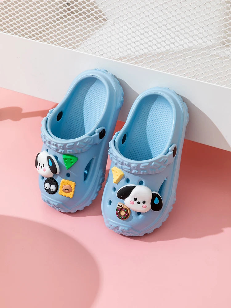 Cute Non-slip girls sandals garden shoes cartoon child baby sandals summer kids slippers high quality beach kids sandals
