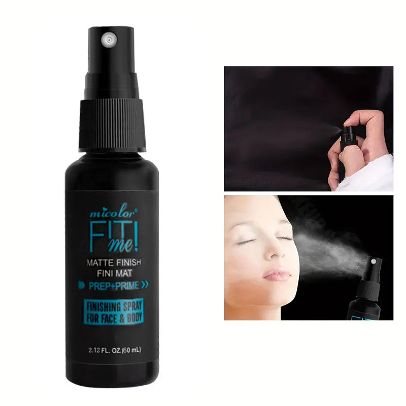 Matte Setting Spray Long-lasting Waterproof Matte Make Up Primer Spray Oil Control Refreshing Quick Fixer Face Beauty Cosmetics