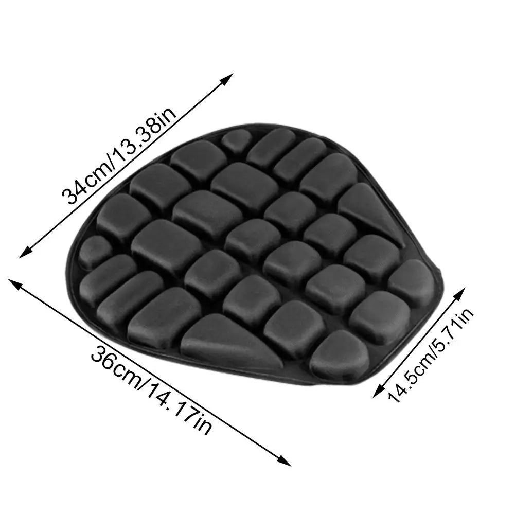 3D Seat Motorcycle Seat Cushion Anti Slip Motorbike Comfort Sunscreen Gel Seat Cushion Motorcycle Accessories