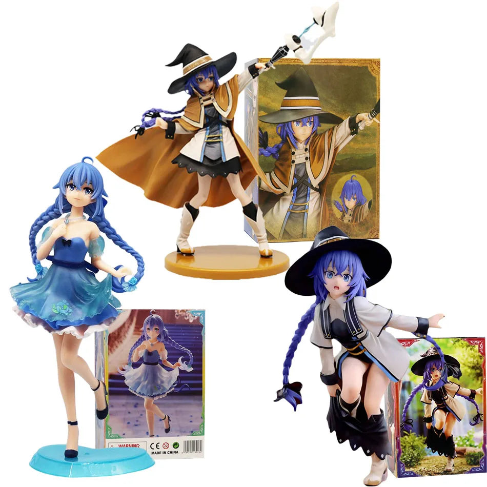 25cm Magician Roxy Migurdia Action Figure Mushoku Tensei:Jobless Reincarnation Anime Figure PVC Adult Collection Model Doll Toys