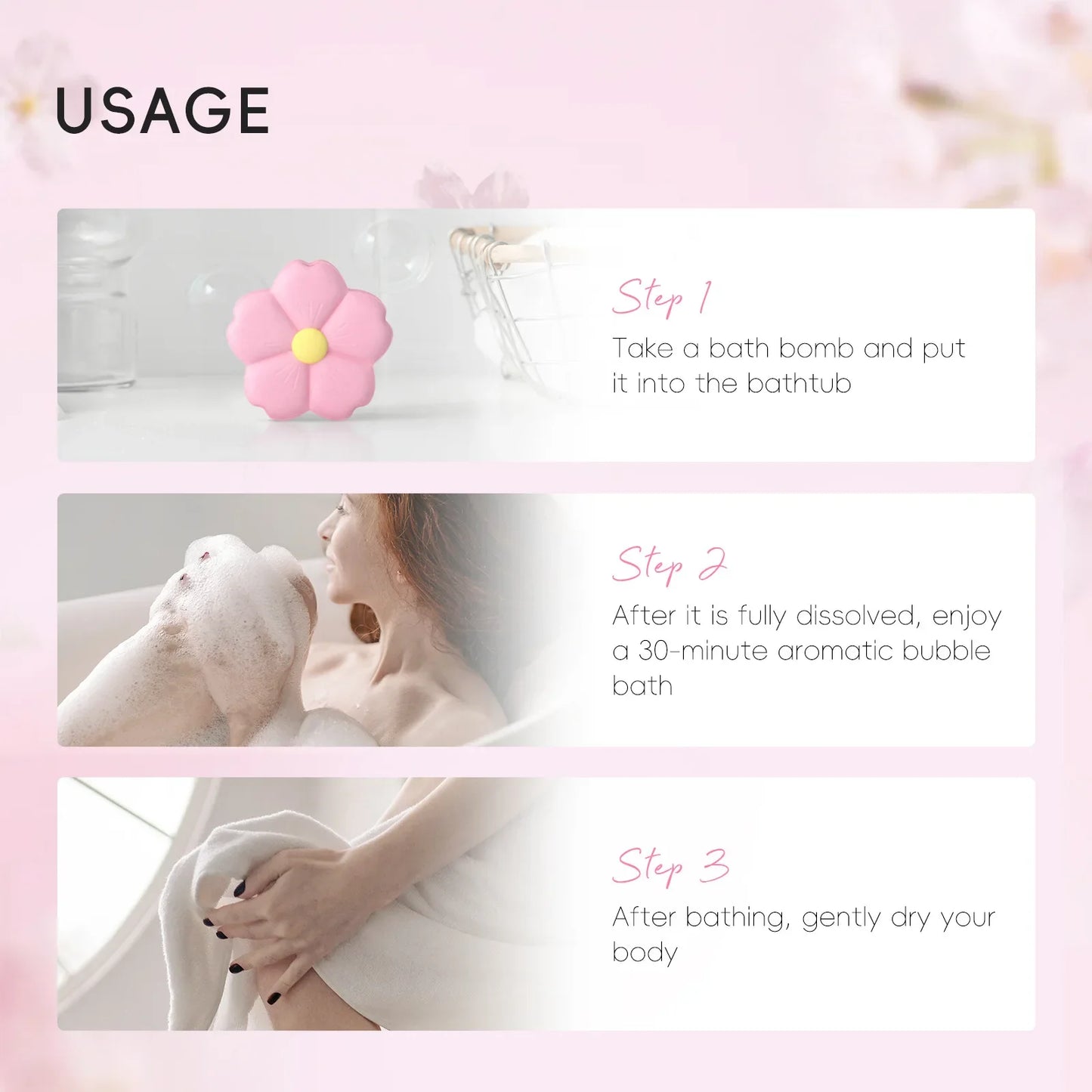 LAIKOU Bubble Small Bath Bombs Body Stress Relief Exfoliating Moisturizing Fragrances Aromatherapy SPA Salt Ball Skin Care 80g