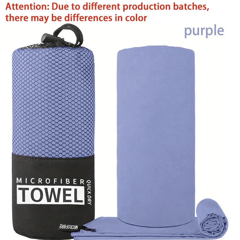 New Microfiber Towel Sports Quick-drying Super Absorbent Camping Towel Super Soft and Lightweight Gym Swimming Yoga Beach Towel