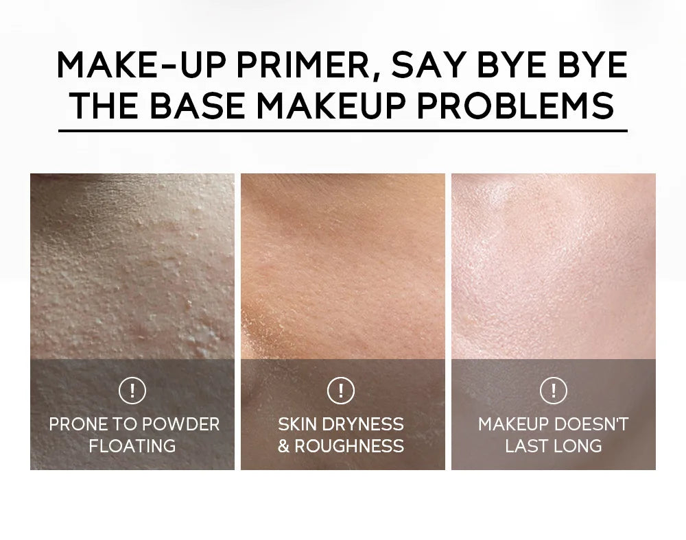 Base Makeup Facial Moisturizing Primer Moisturizing Primer Invisible Pores Smoothing Fine Lines Brightening Moisturizing