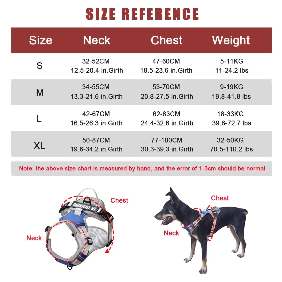 Chest for Dog Harness for Dogs Puppy Accessories Collars Harnesses Leashes Pet Dog Products Collar Leash
