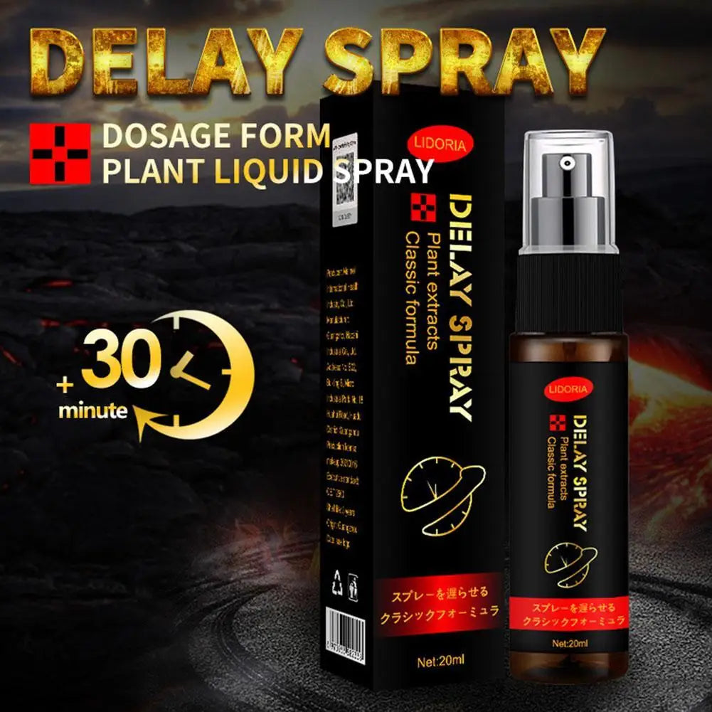 20ml Sexy Delay Spray Non Male Delay Ejaculation Sex Spray Man Prolong Sprays Penis Premature Ejaculation For Men