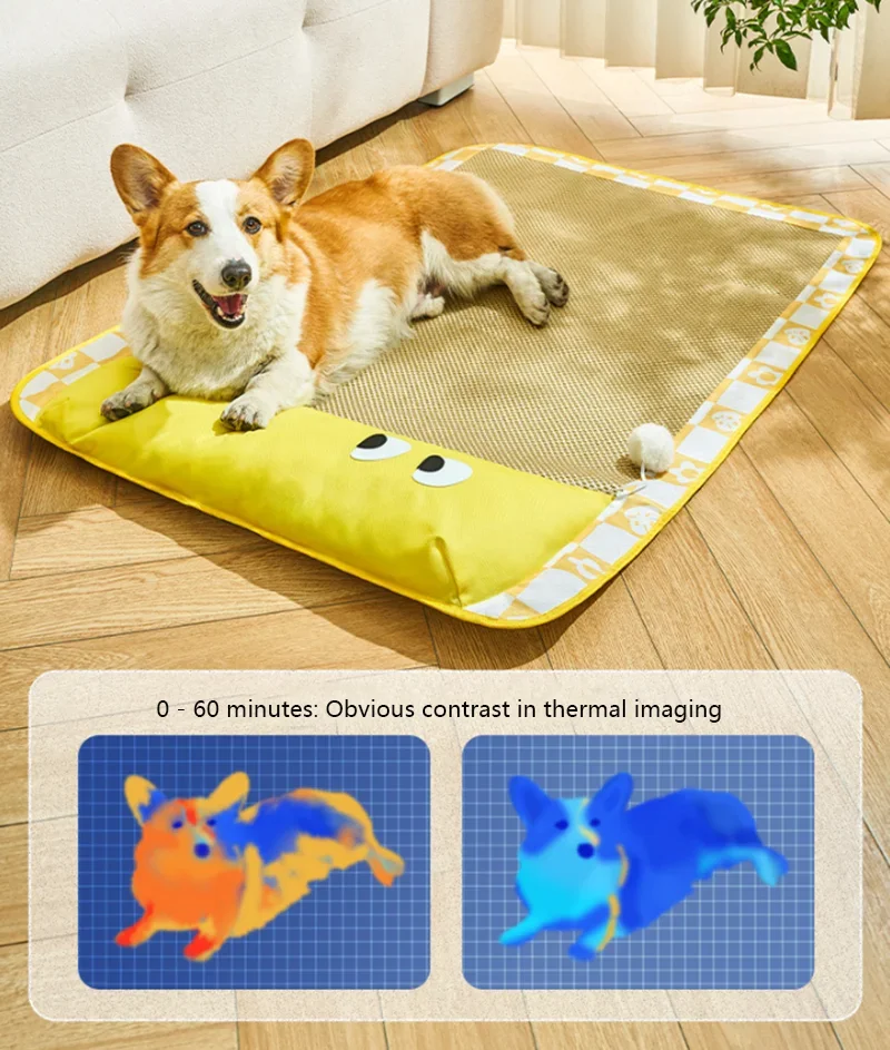 Summer Cooling Pet Bed Cats House Accessories Puppy Products Dog Mat Things Houses and Habitats Beds Accessory All Supplies