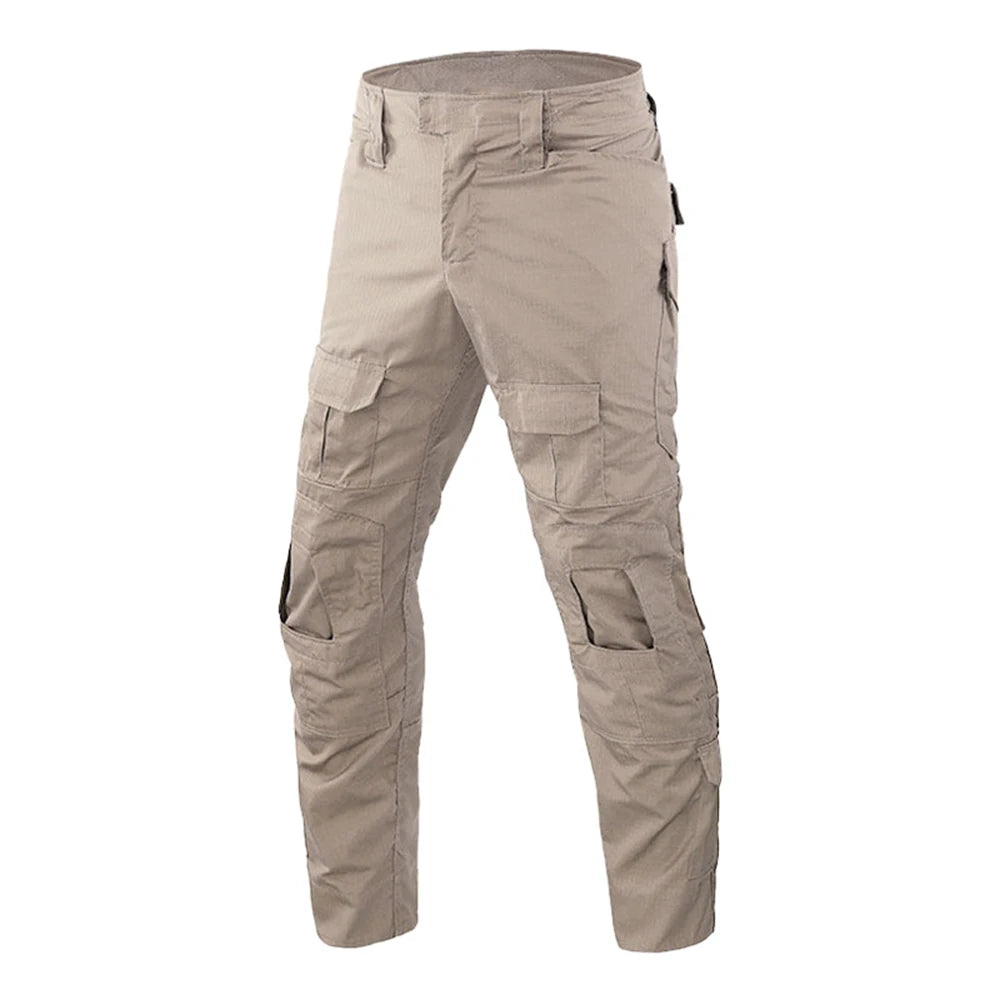 Tactical Camouflage Pants Outdoor Hunting Training Suit Combat Pants Ripstop Cargo Pants Men's Working Clothing Hiking Trousers