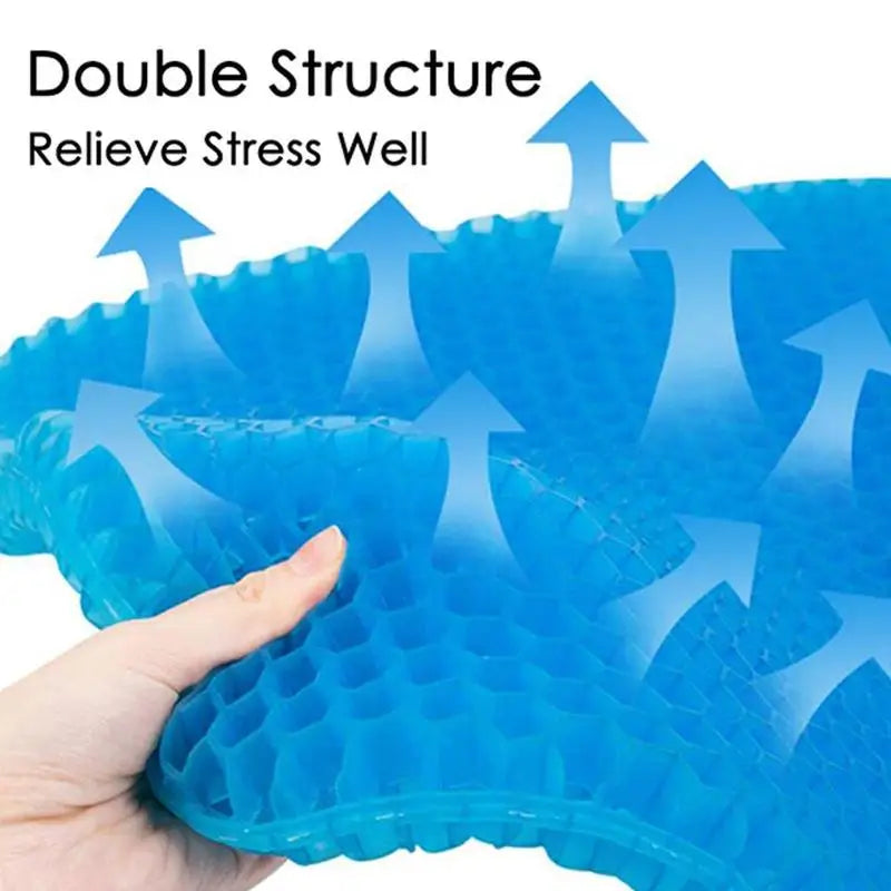 3D Seat Motorcycle Seat Cushion Anti Slip Motorbike Comfort Sunscreen Gel Seat Cushion Motorcycle Accessories