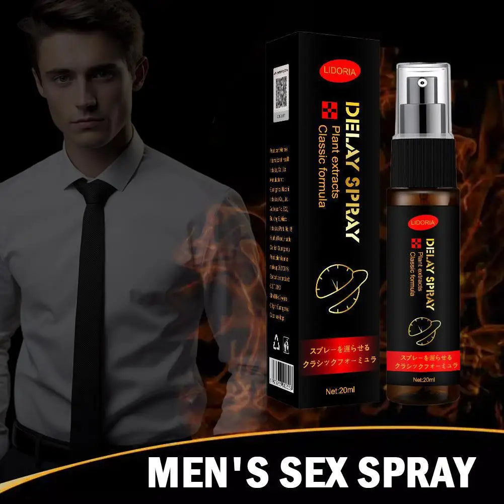20ml Sexy Delay Spray Non Male Delay Ejaculation Sex Spray Man Prolong Sprays Penis Premature Ejaculation For Men