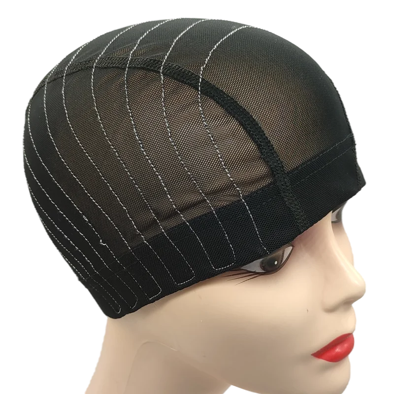 1PC Mesh Wig Caps For Sewing Machine Training 4x4 Lace Closure Wig Caps Spandex Dome Guideline Wig Caps for Making Wigs