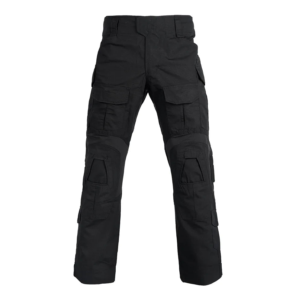 Men Combat Camo Cargo Pants Outdoor Tactical Training Trousers Camouflage Multicam Trekking Hunting Clothes