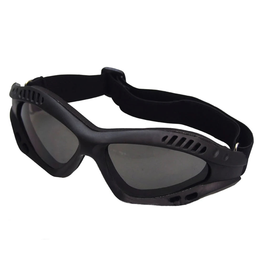 Outdoor Eye Protective Comfortable Airsoft Safety Tactical Glasses Goggles Anti Fog With Metal Mesh/PC Len For Paintball Hunting