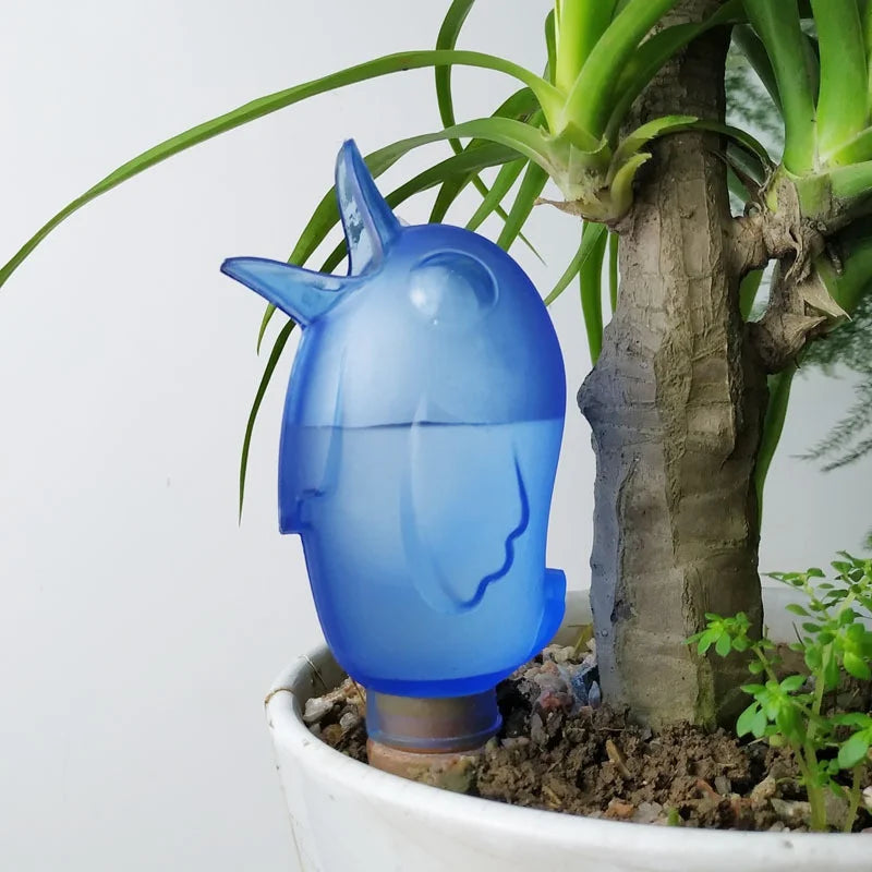 2 Pcs Garden Automatic Watering Tool Cute Birds Indoor Drip Watering System Kit Potted Plant Waterers Spike for Houseplant