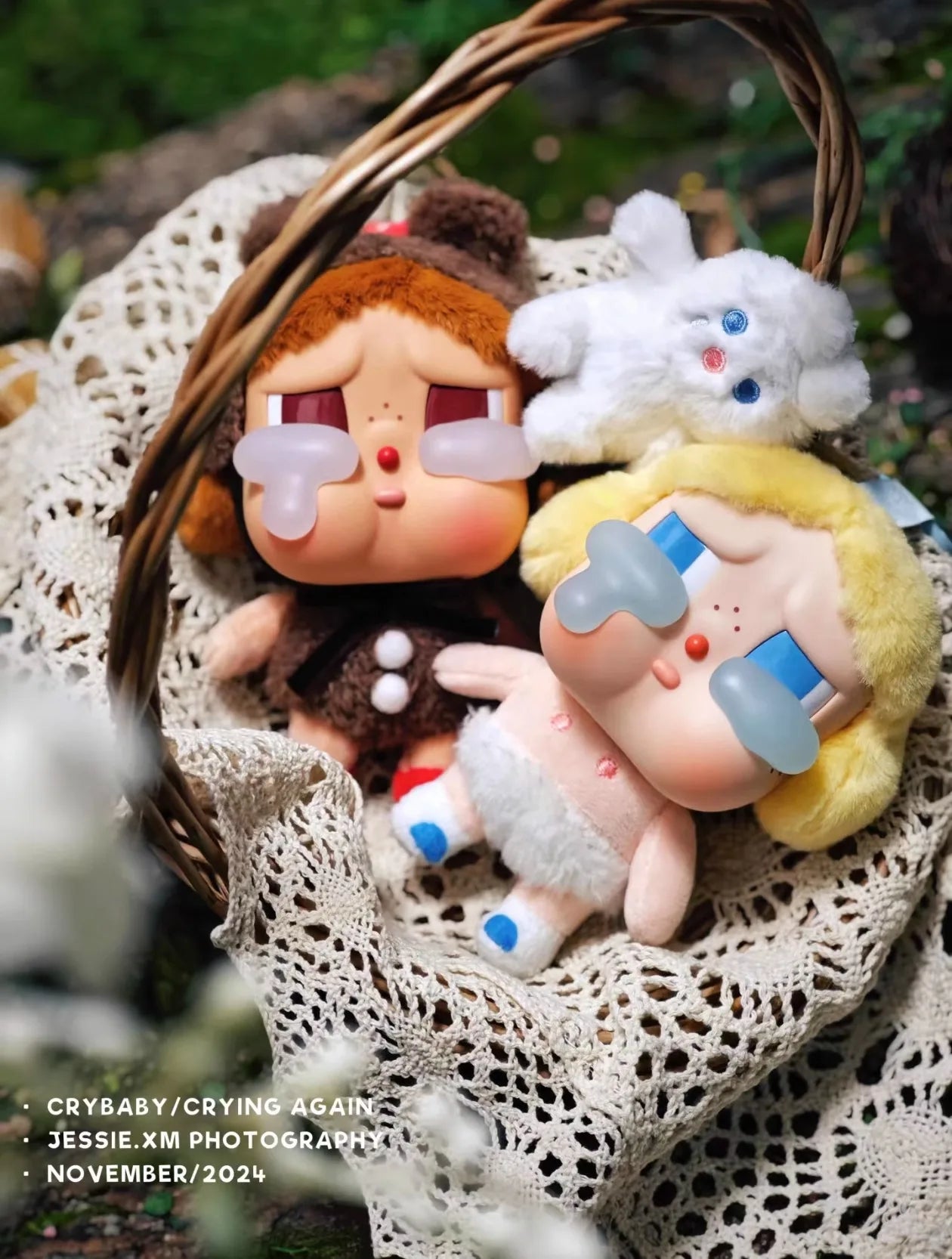 Crying Again Series-Vinyl Face Blind Box Mystery Box Guess Bag Toys Doll Cute Anime Figure Desktop Ornaments