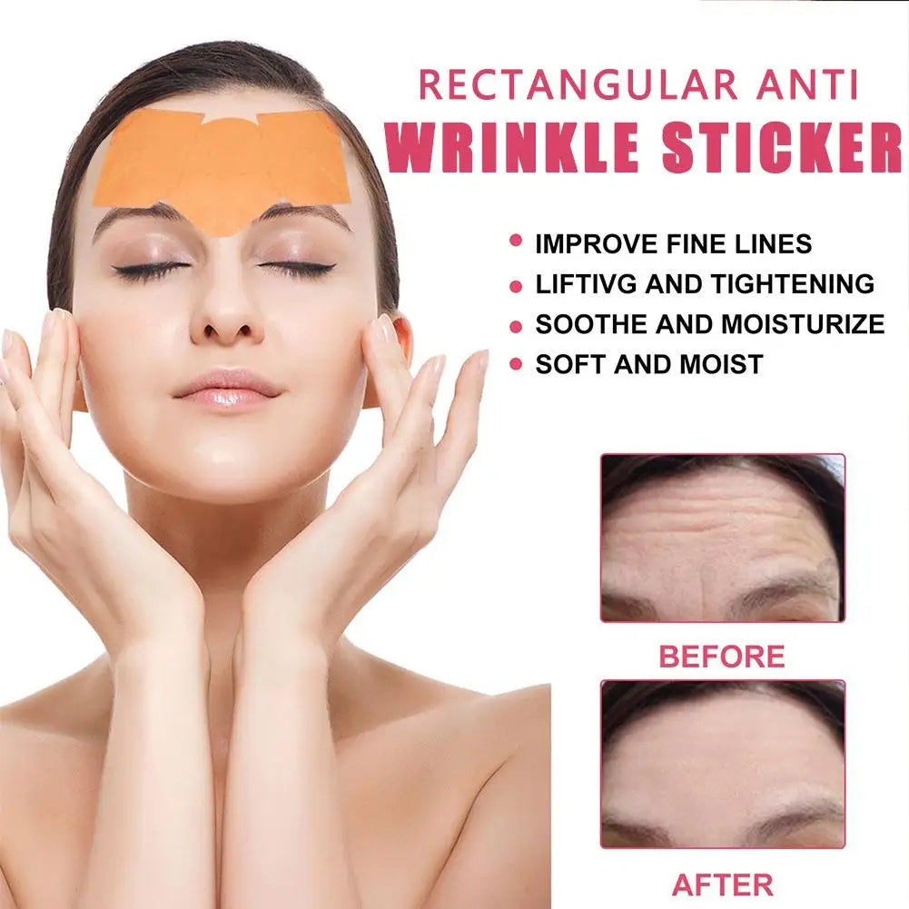 144Patches Face Lift Tape Lifting Firming Face Sticker Anti-Wrinkle Lift Up Tape Frownies Facial Patches For Women Forehead