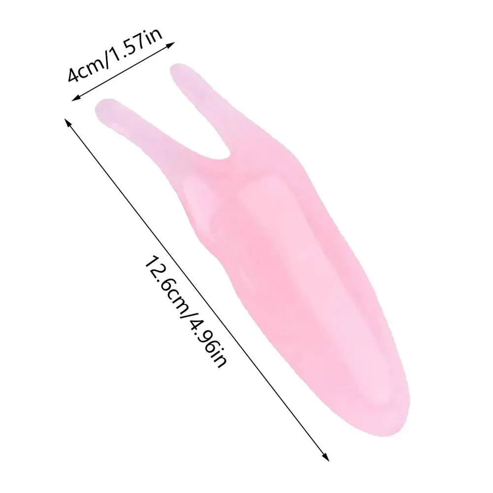 Resin Nasal Scraper Face Scraping Massage Plate Reduce Puffiness Nose Acupressure Massage Face Care Tool