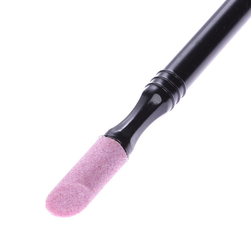 Nail Art New Double Headed Quartz Grinding Rod Engraving Grinding Pen Exfoliating and Rubbing Ongles Art Supplies