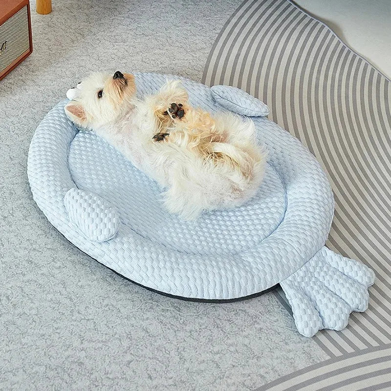 Dog Cooling Beds Puppy Supplies Accessories Summer Bed Medium Mat Pet Baskets Products Blanket Dogs Pets Cats Beds