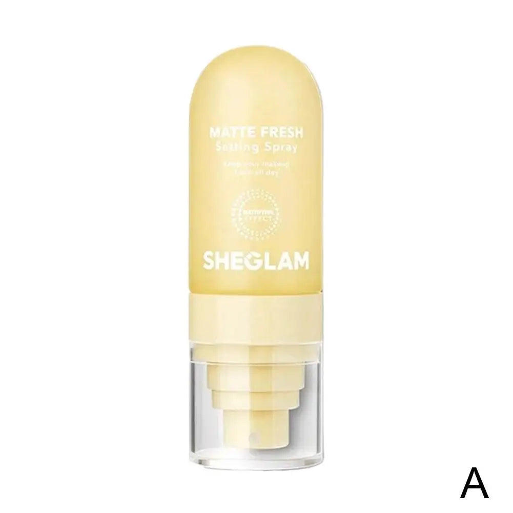 SHEGLAM Makeup Set-Hydrating Primer Glue Pre-Makeup Gel, Matte Oil Control Setting Spary, Liquid Blush, Contouring, Makeup