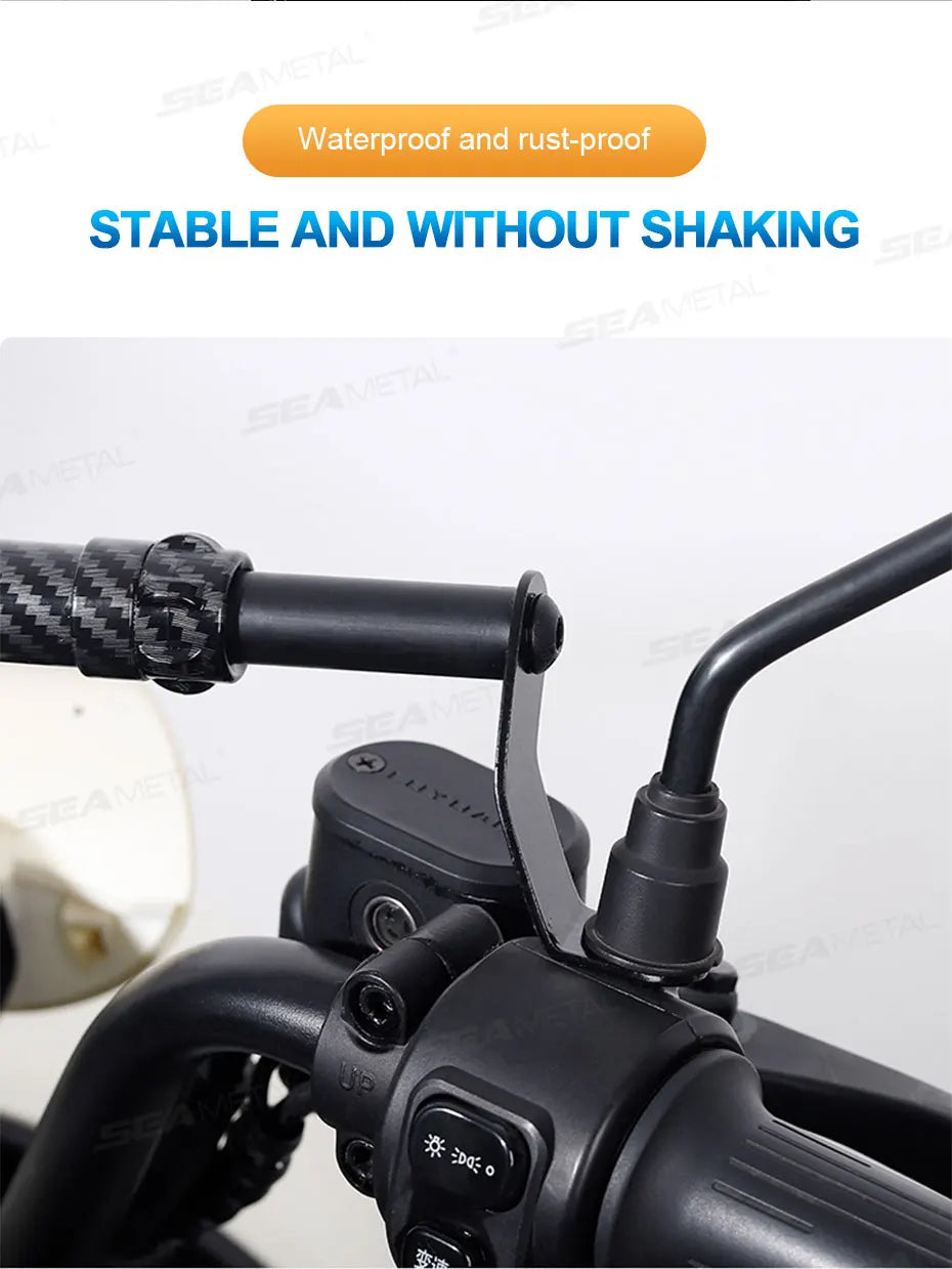 BLALION Motorcycle Handlebar Cross Bar Reinforced Thick Handlebar Pull Rod Front Balance Bar Reinforced Moto Modifiable Parts