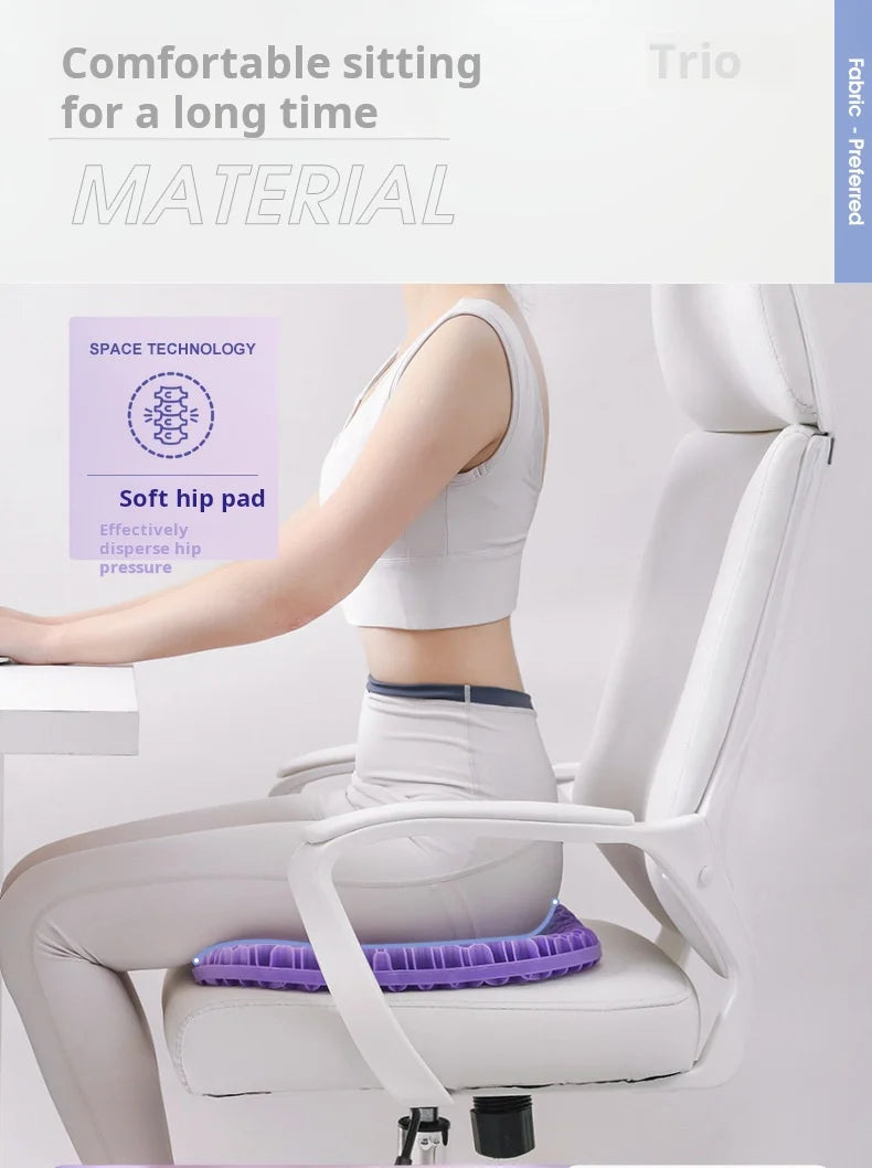 Cushion honeycomb gel summer sitting seat cushion office car seat cushion summer breathable cold pad