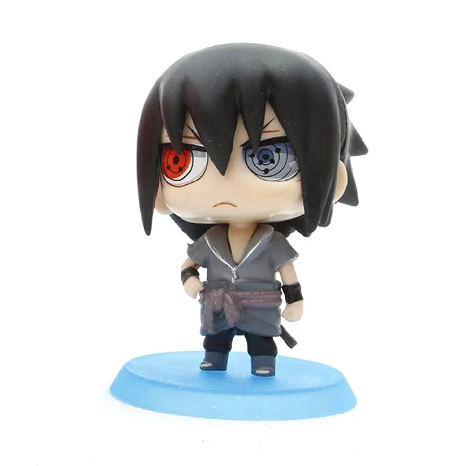 Anime Naruto Figure Toy Set Uzumaki Naruto Uchiha Sasuke Action Anime Model PVC Statue figurine Collectible Toys