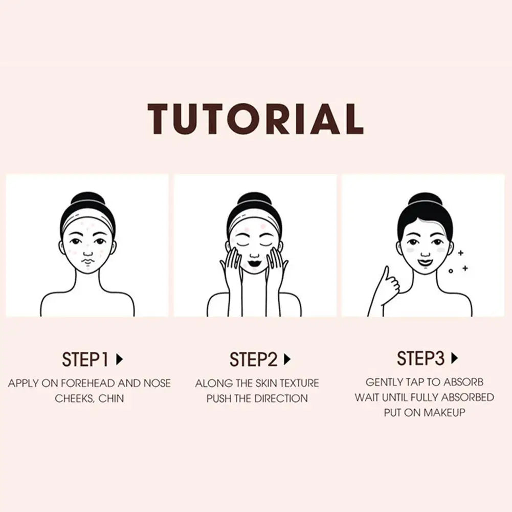 Professional Face Primer Moisturizing Oil-Control Foundation Facial Brightening Invisible Pore Smooths Fine Lines Base Makeup