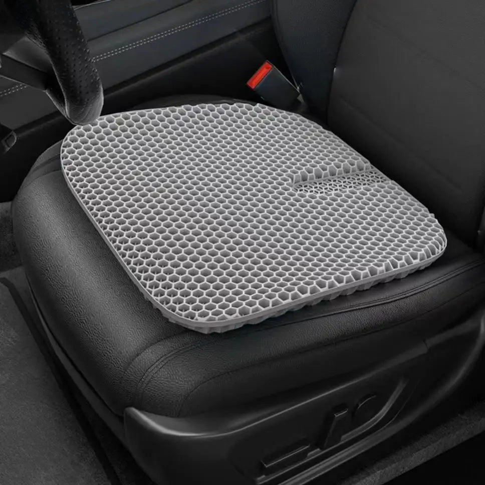 Latex cushion summer honeycomb gel seat cushion truck single piece silicone ventilated cool breathable office fart cushion