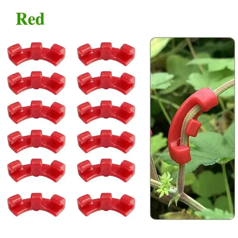 50/100pcs 90 Degree Plant Benders Trainer Growth Manipulation Tutors for Plants Clips Bending Twig Clamps Branche Accessories