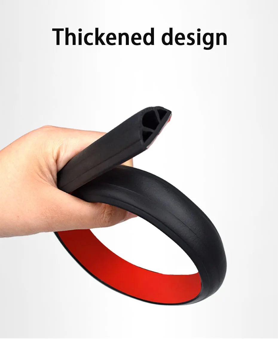 BLALION Car Door Rubber Seal Strip Filler Weatherstrip Edge Rubber Sealing For B Pillar Protection Front Car Auto Door Sealant