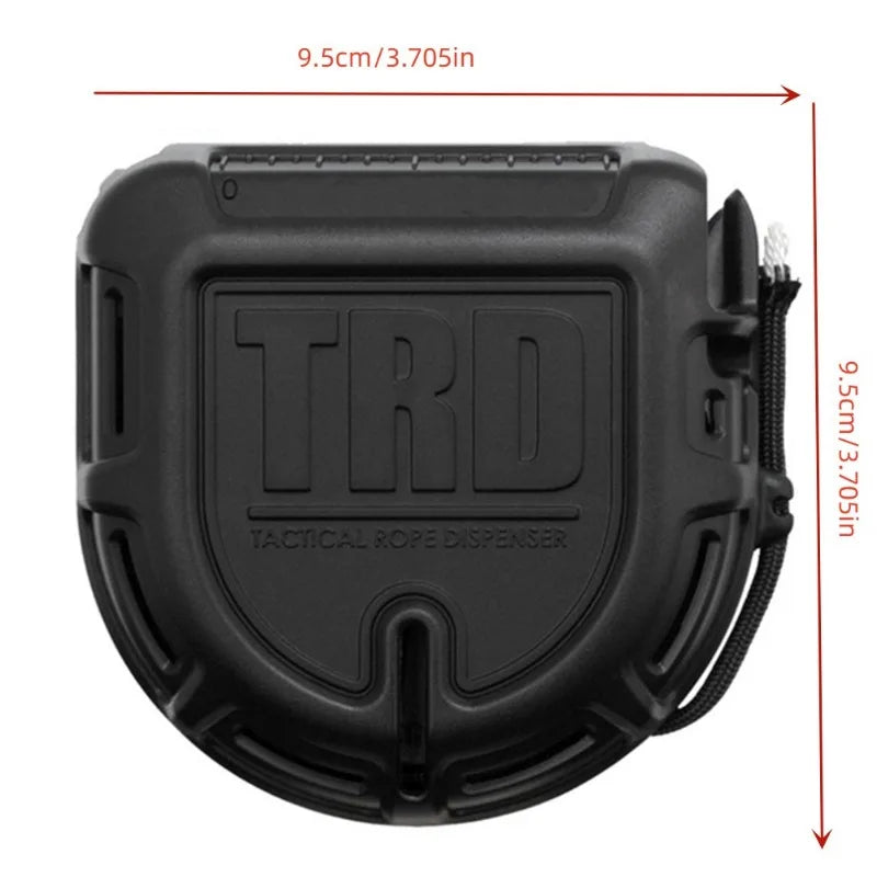 Wire Rope Dispenser Quick Cutting Tool Paracord Storage Box for Survival Self-protection Emergency Equipment Outdoor Tools