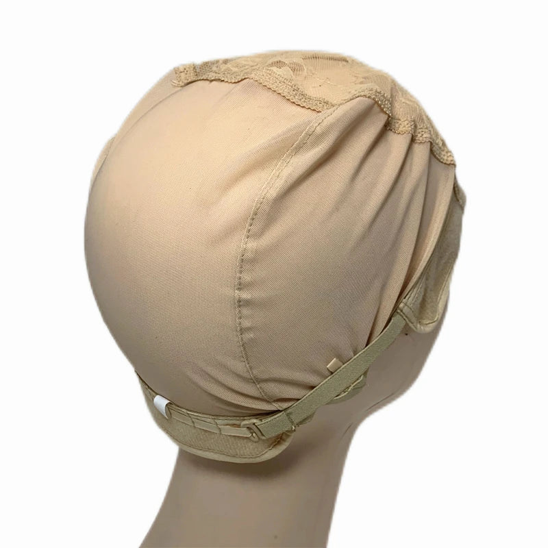 Black/Brown/Beige Wig Making Caps Wig Caps For Making Wigs Adjustable Wig Cap Weave Caps for Making Wigs