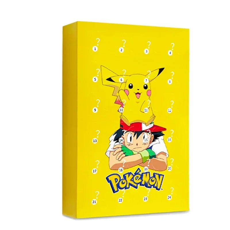 Pokemon Figure Christmas Halloween Advent Calendar Gifts Kawaii Pikachu Anime Figural Action 24Pcs Set Model Kid Toys